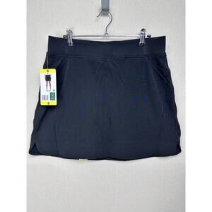 32 Degree Cool Women's Skort Size‎ Small Black Pull On Stretch Athletic NWT